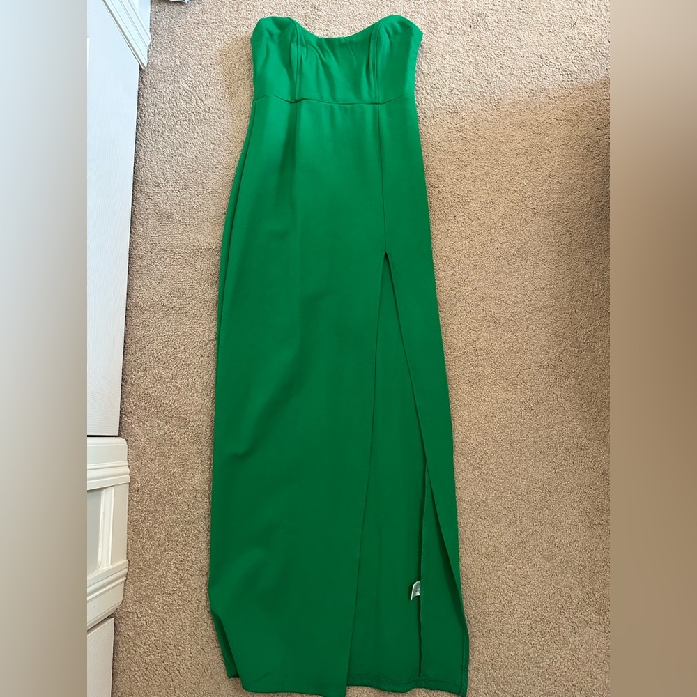 Superdown Green Gown